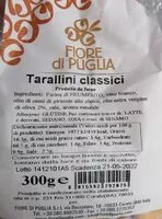 Mängden socker i Tarallini classici
