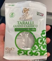 Mängden socker i Taralli gusto classico