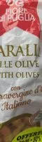 Mängden socker i Taralli alle olive