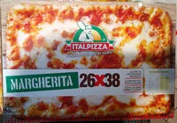 Mängden socker i 26x38 Margherita