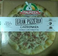 Mängden socker i Gran pizzería carbonara