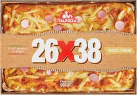 Mängden socker i Wurstel e patatine pizza surgelata