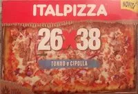 Mängden socker i 26x38 Tonno e cipolla