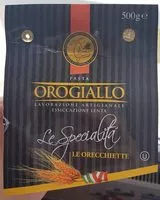 Mängden socker i Pasta Le Orecchiette