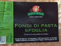 Mängden socker i Fondi di pasta sfoglia
