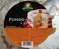 Mängden socker i Fondo per torta