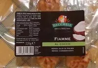 Mängden socker i Fiamme al cocco