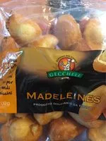 Mängden socker i Madeleines