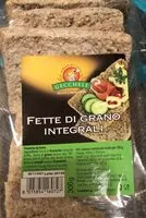 Mängden socker i Fette di grano integrali