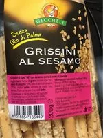 Mängden socker i Grissini Al Sesamo