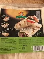 Mängden socker i Pan di sfoglia