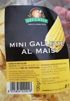 Mängden socker i Mini gallette di mais