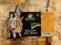 Mängden socker i Galani dei Dogi