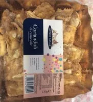 Mängden socker i Coriandoli di carnevale