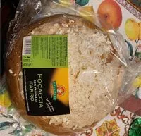 Mängden socker i Focaccia con farina di farro