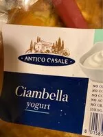 Mängden socker i Ciambella yogurt