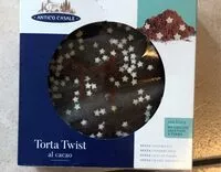 Mängden socker i Torta twist al cacao