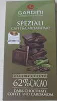 Mängden socker i Cioccolato fondente caffè & cardamomo
