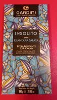 Mängden socker i Insolito - con gianduia salata