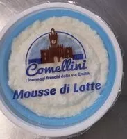 Mängden socker i Mousse di latte