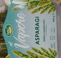 Mängden socker i Asparagi al vapore