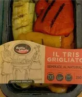 Mängden socker i Tris peperoni carote zucchine alla griglia
