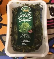 Mängden socker i Cime di rapa subito pronti