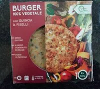 Mängden socker i Burger quinoa e piselli