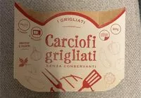 Mängden socker i Carciofi grigliati