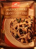 Mängden socker i Pizzoccheri con grano saraceno ricetta lombarda