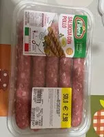 Mängden socker i Salsiccia con pollo