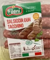 Mängden socker i Salsiccia con tacchino