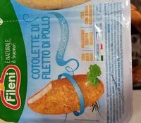 Mängden socker i Cotolette di filetto di pollo