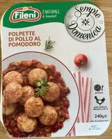 Mängden socker i Polpette di pollo al pomodoro