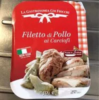 Mängden socker i Filetto di pollo ai carciofi