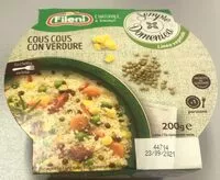 Mängden socker i Cous cous con Verdure