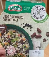 Mängden socker i orzo e riso nero con ortaggi