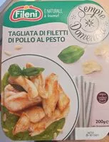 Mängden socker i Tagliata di filetti di pollo al pesto