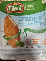 Mängden socker i Cotolette di pollo con spinaci