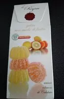 Mängden socker i Le Preziose - Italian Fruit Jelly Sweets with Fruit Juice (Orange & Lemon), 7.1oz (200g)