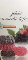 Mängden socker i Gelees con succhi di frutta