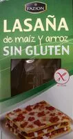Mängden socker i Lasaña de maíz y arroz sin gluten