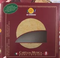 Mängden socker i Pane Carasau "Carta Di Musica"