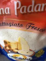Mängden socker i Grana Padano