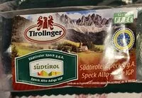 Mängden socker i Sudtiroler Speck ggA Speck Alto Adige IGP