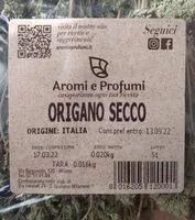 Mängden socker i Origano secco