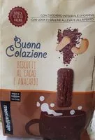 Mängden socker i Buona colazione galletas al cacao y anacardos