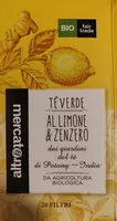 Mängden socker i Tè verde al limone & zenzero