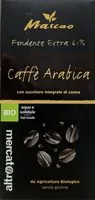 Mängden socker i Fondente extra 61% Caffè Arabica