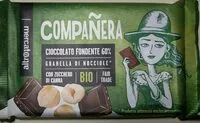 Mängden socker i Compañera Cioccolato fondente 60%